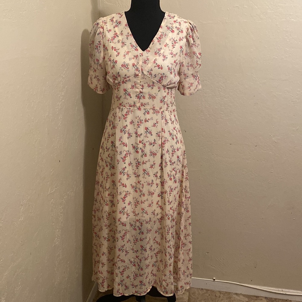 Long Floral Dress